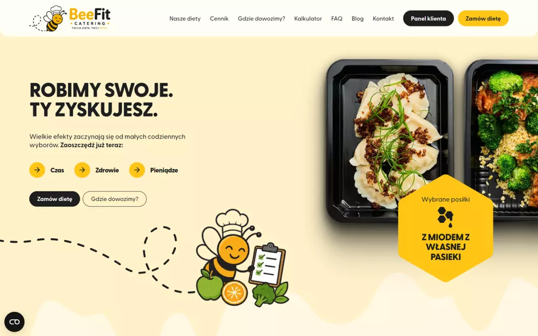 BeeFit Catering - podgląd